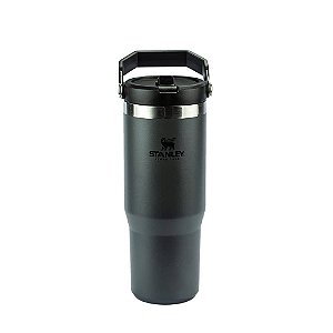TUMBLER CHUMBO TERM STANLEY FLIP STRAW CHARCOAL 887ML  8089