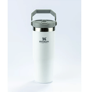 TUMBLER BRANCO TERM STANLEY FLIP STRAW 887ML  8085