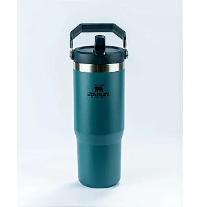 TUMBLER AZUL TERM STANLEY FLIP STRAW LAGOON 887ML  8083