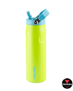GARRAFA AERO STRAW BRIGHT LIME 710ML STANLEY 8341