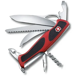 Canivete Victorinox Ranger Grip Hunter vermelho 130mm 0.9583.MC