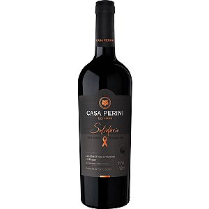 VINHO CASA PERINI SOLIDARIO CABERNET MERLOT TINTO SECO 750ML