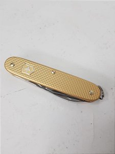 Canivete Pioneer Alox dourado ediçao limitada