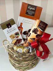 Cesta Cupido Chocolates Importados