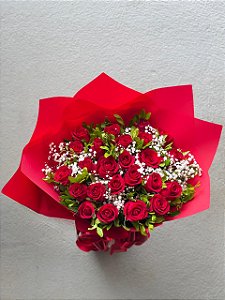 Buque 24 rosas premium