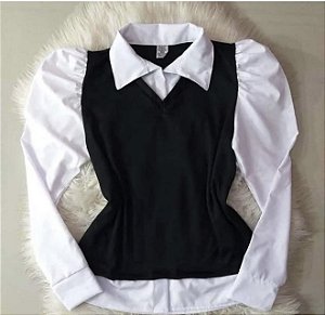 CAMISA COM COLETE