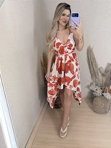 VESTIDO FRENTE ÚNICA ASSIMETRICO