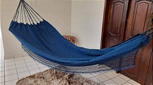 Rede de Dormir Jeans Azul