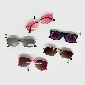 [MODELOS VARIADOS] Óculos de Sol Infantil com Proteção UV400