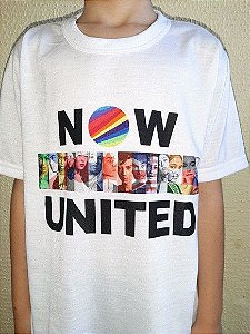 blusa personalizada now united