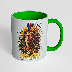 Caneca Okê Arô Oxóssi