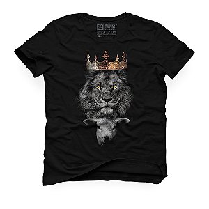 Camiseta Leão e Cordeiro