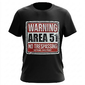Camiseta Alien - Area 51