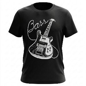 Camiseta Instrumentos - Baixo