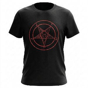 Camiseta Pentagrama Ocultismo - Sigil Of Baphomet