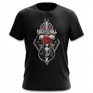 Camiseta Instrumentos - Rock 'n' Roll