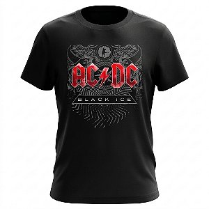 Camiseta AC/DC - Black Ice