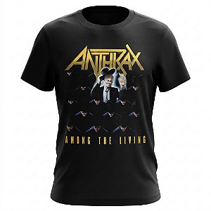 Camiseta Anthrax - Among The Living