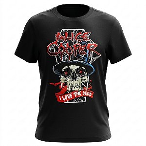 Camiseta Alice Cooper - I Love The Dead