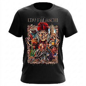 Camiseta Angra - Edu Falaschi - Bispo Negro