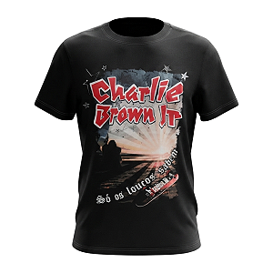 Camiseta Charlie Brown Jr. Só os Loucos Sabem