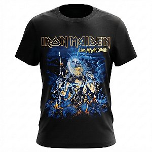 Camiseta Iron Maiden - Live After Death