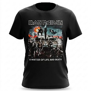 Camiseta Iron Maiden - A Matter Of Life And Death