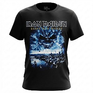 Camiseta Iron Maiden - Brave New World
