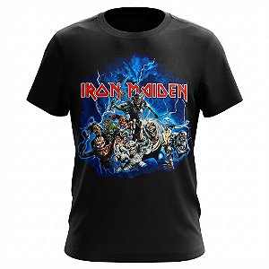 Camiseta Iron Maiden - All Eddies