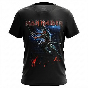 Camiseta Iron Maiden - Eddie Warrior Samurai