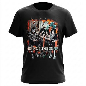 Camiseta Kiss - End Of The Road World Tour