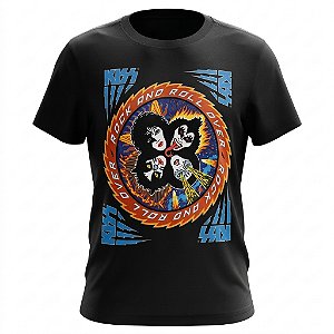 Camiseta Kiss - Rock And Roll Over