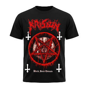 Camiseta Krisiun Black Force Domain