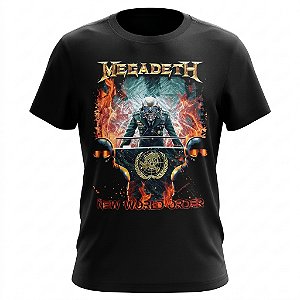 Camiseta Megadeth - New World Order