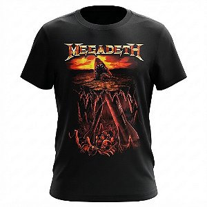 Camiseta Megadeth - Shark Bomb
