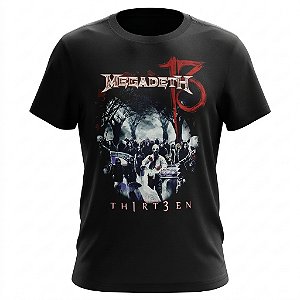 Camiseta Megadeth - Zombies Thirteen
