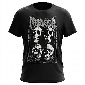 Camiseta Nervosa - Behind The Flames A Vision Of Hell