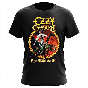 Camiseta Ozzy Osbourne - The Ultimate Sin