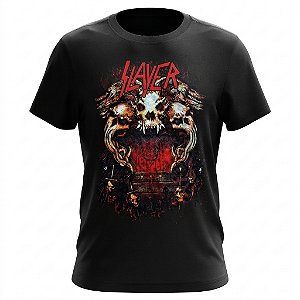 Camiseta Slayer - Golden Evil