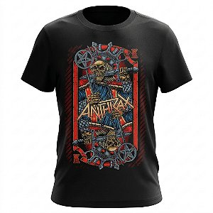 Camiseta Anthrax - Evil Kings