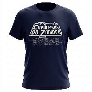 Camiseta Cavaleiros Do Zodíaco - Logo