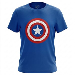 Camiseta Capitão América - Logo