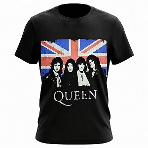 Camiseta Queen - Uk Flag