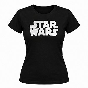 Camiseta Star Wars - Logo - Baby Look