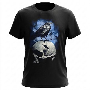 Camiseta Skull - Corvo