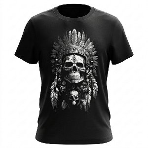 Camiseta Skull - Indio