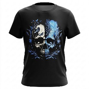 Camiseta Skull - Pássaros