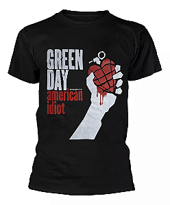 Camiseta Green Day - American Idiot