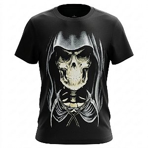 Camiseta Skull - Morte com Capuz