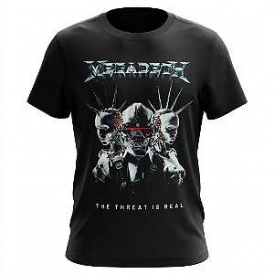 Camiseta Megadeth - The Threat Is Real